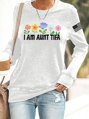 Women's I Am Aunt Tifa Sweatshirt
