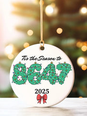 Tis The Season To 8647 Printed Acrylic Decorative Ornament