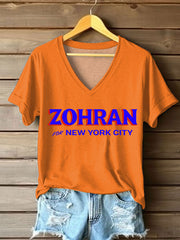 Women's 8647 New York City Printed T-Shirt