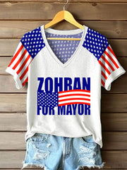 Women's 8647 New York City Printed T-Shirt