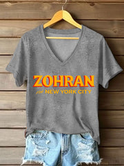 Women's 8647 New York City Printed T-Shirt