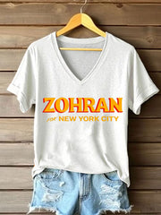 Women's 8647 New York City Printed T-Shirt