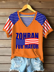 Women's 8647 New York City Printed T-Shirt