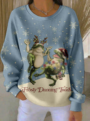 Women's Christmas FDT Print Sweatshirt