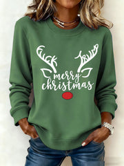 Women's Christmas FDT Print Sweatshirt