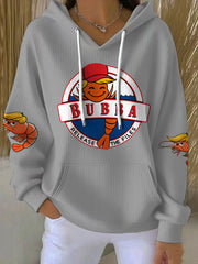 Women's Funny Bubba 8647 FDT Printed Hoodie