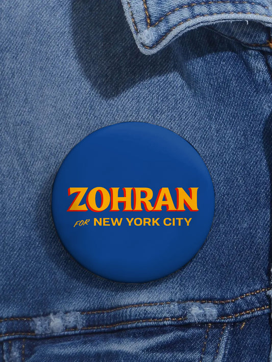 Unisex 8647 New York City Printed Pins