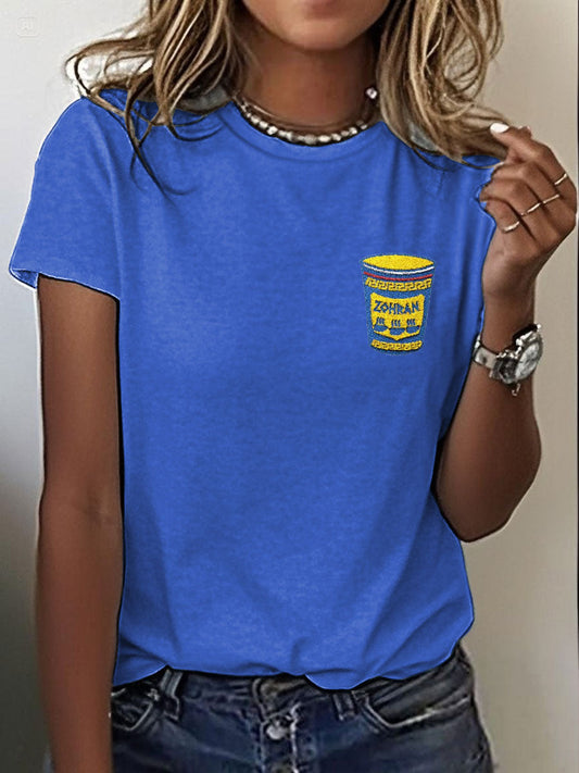 Women's 8647 New York City Printed T-Shirt