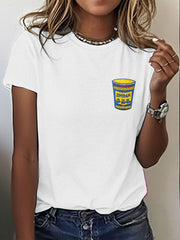 Women's 8647 New York City Printed T-Shirt