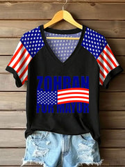 Women's 8647 New York City Printed T-Shirt