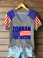 Women's 8647 New York City Printed T-Shirt