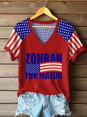 Women's 8647 New York City Printed T-Shirt