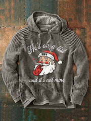 Men's Christmas FDT Print Casual Hoodie