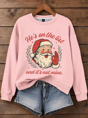 Women's Christmas FDT Print Casual Sweatshirt