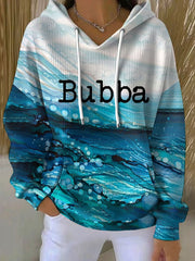 Women's Funny Bubba 8647 FDT Printed Hoodie