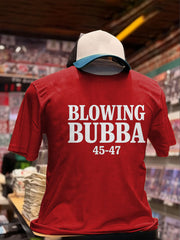 Unisex Funny Blow Bubba 8647 FDT Printed T-shirt