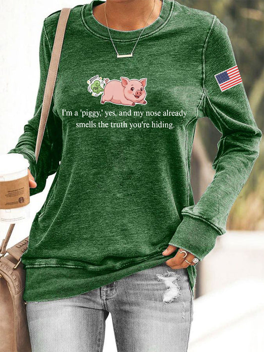 Women's Quiet Piggy FDT Sweatshirt